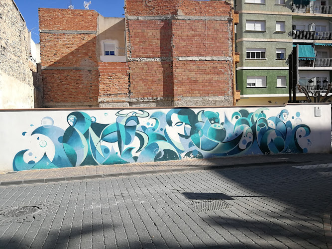 Mural homenaje a Inocencio Medina Vera