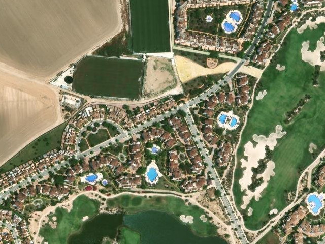 2 bedroom Penthouse apartment overlooking pool, lake and golf course.