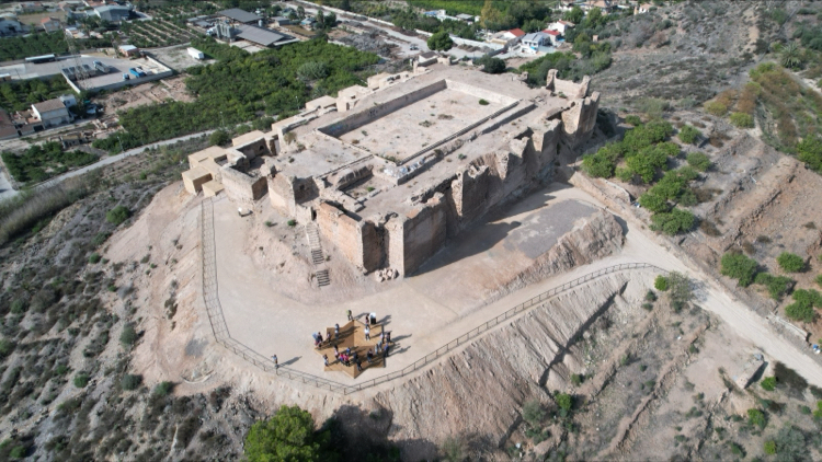 Castillejo de Monteagudo (Qasr Ibn Sad) Palacio de Ibn Mardanis