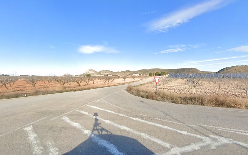 Acceso Parque Eolico Sierra de las Cabras